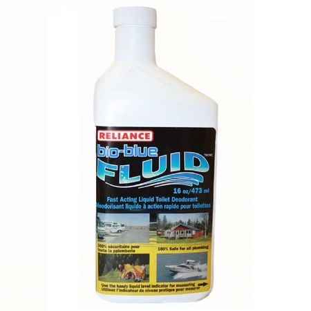 RELIANCE OUTDOORS Bio-Blue Fluid Liquid Toilet Deodorant 2616-03